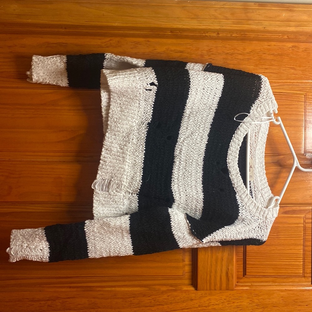 Hollister Distressed Knit